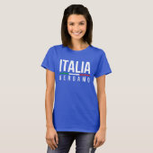 Bergamo Italië T-shirt (Voorkant volledig)