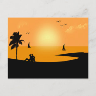 Bergamot Bay-Briefkaart Briefkaart