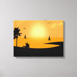 Bergamot Bay Canvas Afdruk