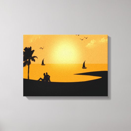 Bergamot Bay Canvas Afdruk (Voorkant)