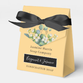 Bergamot en Jasmine Handgemaakte Zeep Favor Box Bedankdoosjes