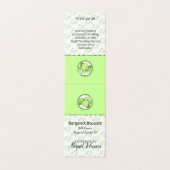 Bergamot Huid- en Lichaamslabel Zelfgemaakt | Gift Kaart (Buitenkant ongevouwen)