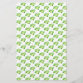 Bergamot Pattern Zeep Packaging | Lijnpapier (Voorkant)