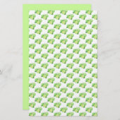 Bergamot Pattern Zeep Packaging | Lijnpapier (Voorkant / Achterkant)