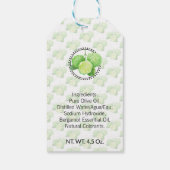 Bergamot Thuisbaden & Lichaamzorg Cadeaulabel (Achterkant)