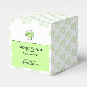 Bergamot Wildflower Dekking en verpakkingsdoos v Bedankdoosjes