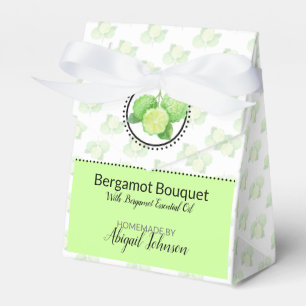 Bergamotcitrus   Zelfgemaakte bad & body box Bedankdoosjes