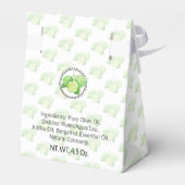 Bergamotcitrus | Zelfgemaakte bad & body box Bedankdoosjes (Achterkant)