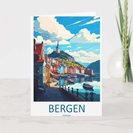 Bergan 1 kaart (Voorkant)
