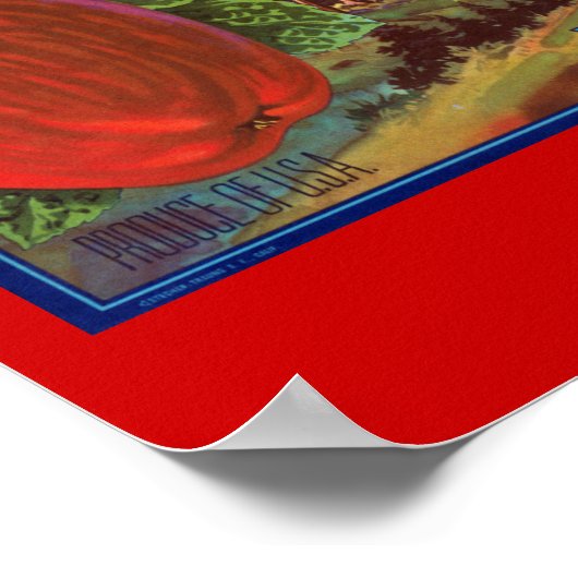 Bergappels Poster (Hoek)