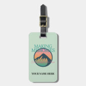 Bergavonturen, Herinneringen Maken, Bagage Label (Voorkant verticaal)