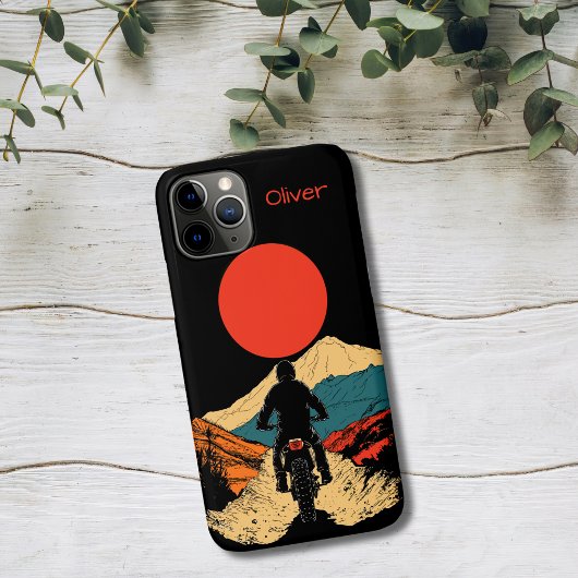 Bergavonturenrijder Case-Mate iPhone Case