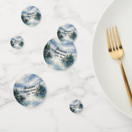 Bergavontuur Boho Meer Bruidsdouche Confetti