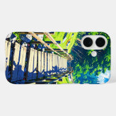 Bergavontuur in zomeranime-stijl Case-Mate iPhone case (Achterkant (horizontaal))
