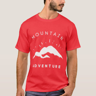 Bergavontuur Outdoor Wandelen Actieve vrienden T-shirt