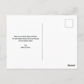 Bergavontuur Rustieke Bedankt Briefkaart (Achterkant)