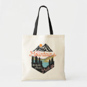  bergavontuur tote bag (Voorkant)