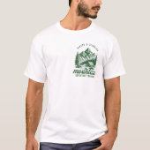 Bergavontuur: Wandelen & Klimmen T-shirt (Voorkant)