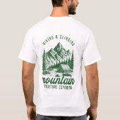 Bergavontuur: Wandelen & Klimmen T-shirt (Achterkant)