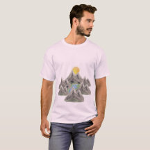 Bergavontuur – Watercolor Nature T-Shirt