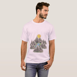 Bergavontuur – Watercolor Nature T-Shirt
