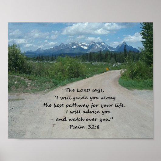 Bergbaan Poster (Voorkant)