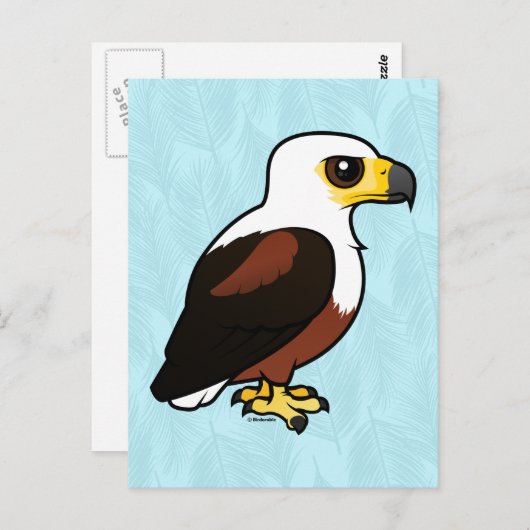 Bergbare Afrikaanse viseagle Briefkaart (Voorkant / Achterkant)