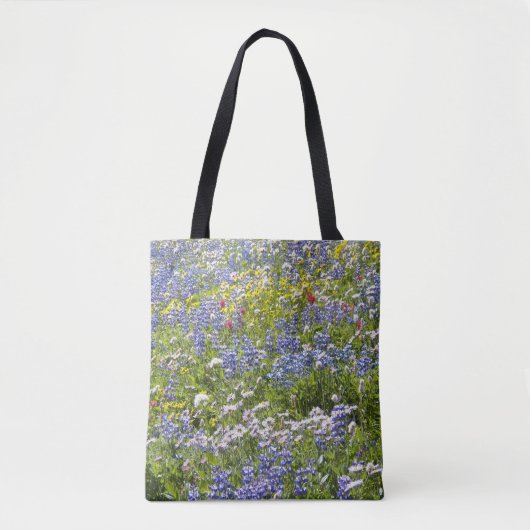 Bergbeemdbloemen Tote Bag (Voorkant)