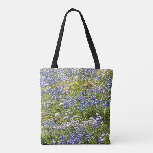 Bergbeemdbloemen Tote Bag (Achterkant)