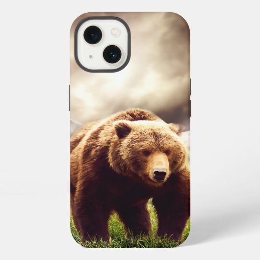 Bergbeer iPhone Hoesje (Achterkant)