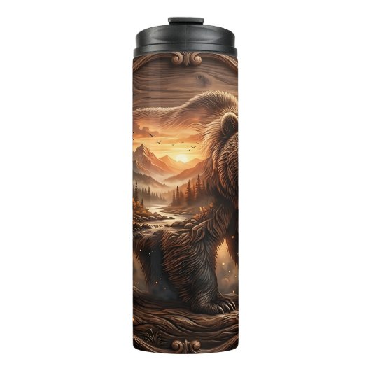 Bergbeer Thermosbeker (Voorkant)