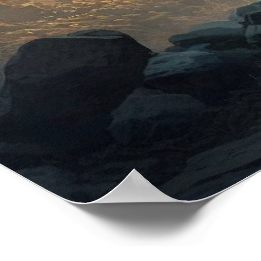 Bergbeestje Poster (Hoek)