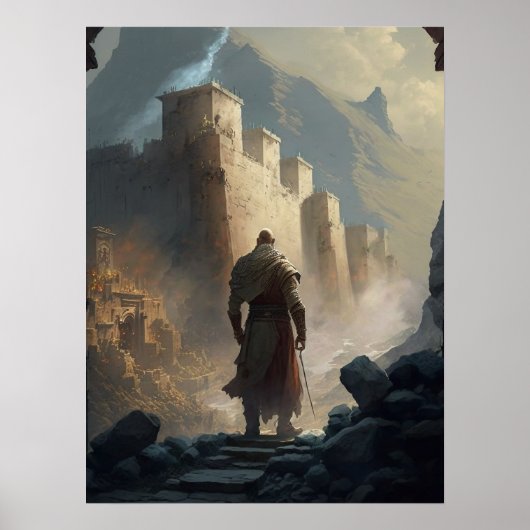 Bergbeestje Poster (Voorkant)