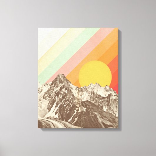 Bergbek 1 | Florent Bodart Canvas Afdruk (Voorkant)