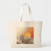 Bergbek 1 | Florent Bodart Grote Tote Bag (Voorkant)