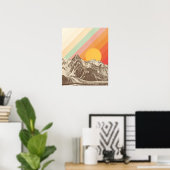 Bergbek 1 | Florent Bodart Poster (Thuiskantoor)