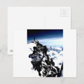 Bergbeker Achievement Snow Briefkaart (Voorkant / Achterkant)