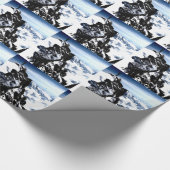 Bergbeker Achievement Snow Cadeaupapier (Hoek)