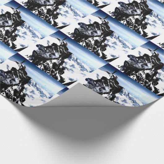 Bergbeker Achievement Snow Cadeaupapier (Hoek)