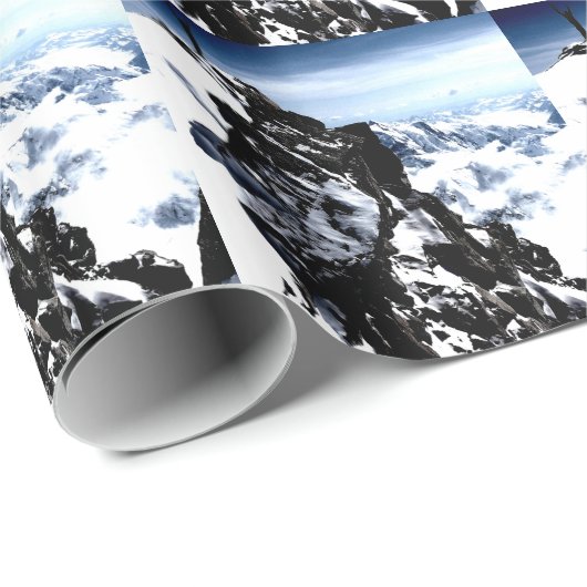 Bergbeker Achievement Snow Cadeaupapier (Rol Hoek)