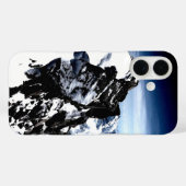 Bergbeker Achievement Snow Case-Mate iPhone Case (Achterkant (horizontaal))