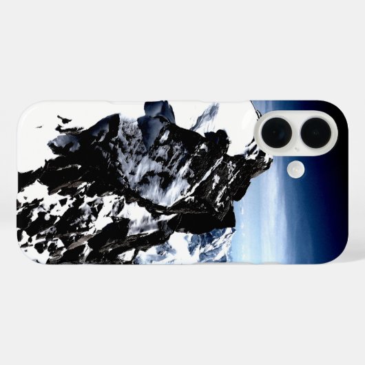 Bergbeker Achievement Snow Case-Mate iPhone Case (Achterkant (horizontaal))