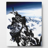 Bergbeker Achievement Snow Fotoplaat (Voorkant)