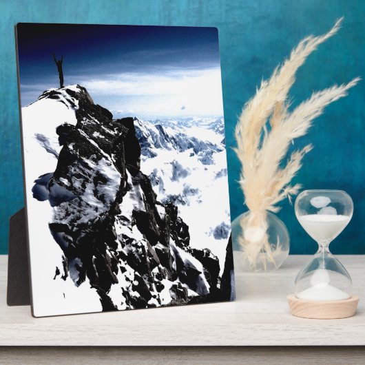 Bergbeker Achievement Snow Fotoplaat (Zijkant)