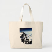 Bergbeker Achievement Snow Grote Tote Bag (Voorkant)