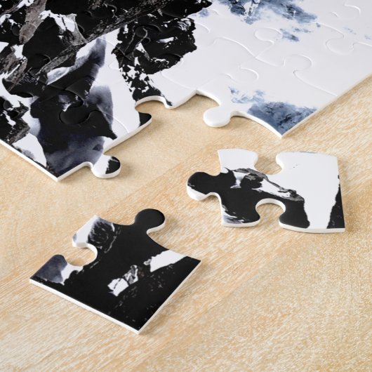 Bergbeker Achievement Snow Legpuzzel (Zijkant)