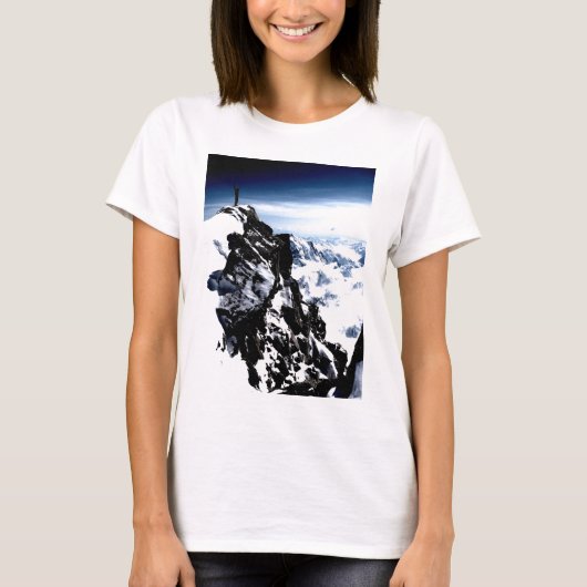 Bergbeker Achievement Snow T-shirt (Voorkant)