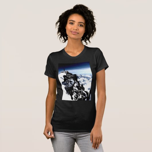 Bergbeker Achievement Snow T-shirt (Voorkant volledig)