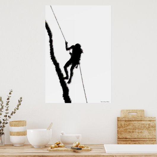 Bergbekers afdrukken poster (Keuken)