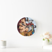 bergbeklimklok ronde klok (Huis)